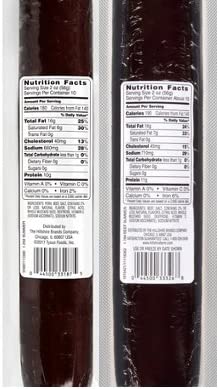 Studderz Hillshire Farm Summer Sausage Bundle Beef Summer Sausage