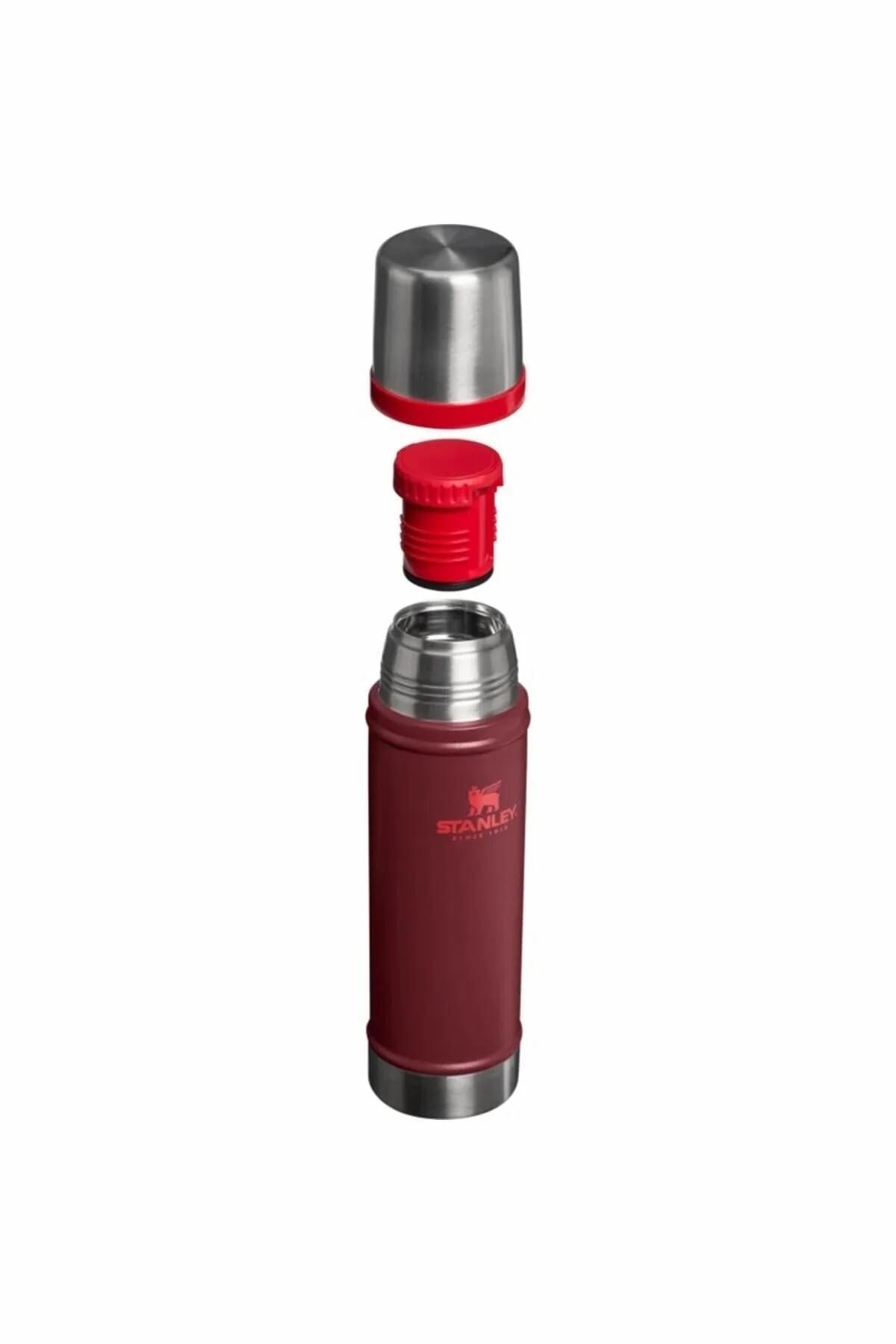 Stanley Classic Vacuum - Botella de acero inoxidable (0,60 L, 20 oz), color arándano