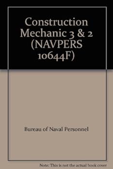 Paperback Construction Mechanic 3 & 2 (NAVPERS 10644F) Book
