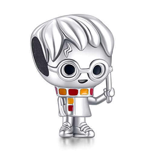 HAEPIAR Ciondolo in argento Sterling 925 Charm Bead con bracciale