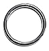 Stainless Steel 316 Round Ring Welded 6mm x 50mm (1/4" x 2") Marine Grade