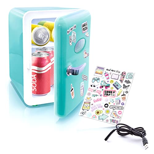 Canal Toys - Mini Koelkast Gamer USB-oplader, capaciteit 4L - Blauw - INF 037 - Afbeelding 5