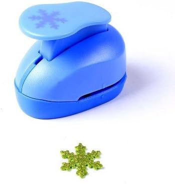 Do4U Multi-Selection Crafts Punch 1-Inch Paper Punches DIY Handmade Punchers Tag Maker Eva Foam Maker (Snowflake)
