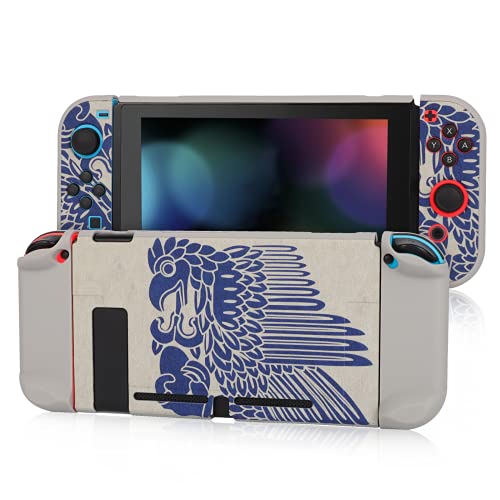 PowerLead Coque de Protection pour Console Nintendo Switch, Coque Souple et Fine, Compatible avec Console Nintendo Switch Dockable Case pour Nintendo Switch Cover
