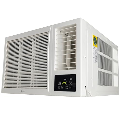 Image of LG 1.5 Ton 3 Star, New star rated, Fix Speed Window AC (Copper Coil, Turbo Mode, Memory Restart,HD Filter, Quick and Uniform Cooling, AW-C18WUXA, White)