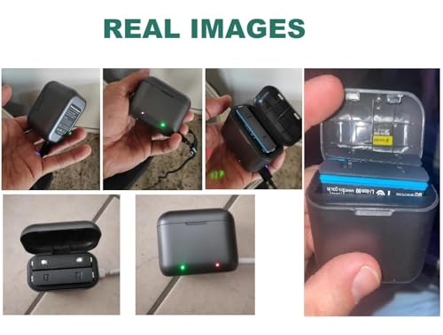 Image of ZODUCT Fast Battery Charger Hub Box for Insta 360 One X3 Action Camera Accessories, Portable 2 Channel Battery Charger Storage Station with Micro SD Card Slots (Charger Hub Only & Card Not Include)