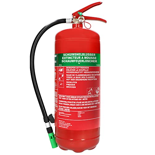 Alecto BS-6 Extintor de espuma 6 litros