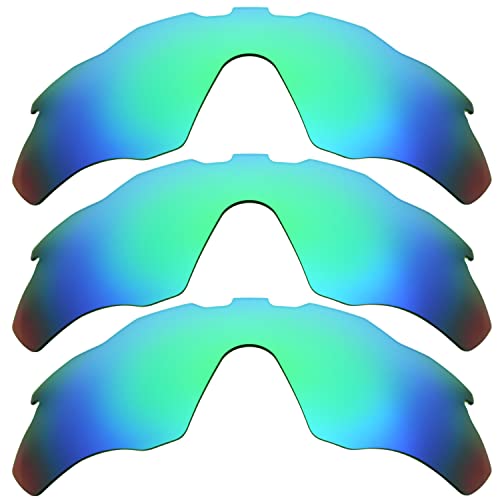 Verres polarisés Oakleys Radar Pace Green pour éliminer l'éblouissement en plein sport