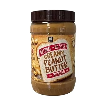 Natural Creamy Peanut Butter, 40 Ounces, 2-Pack