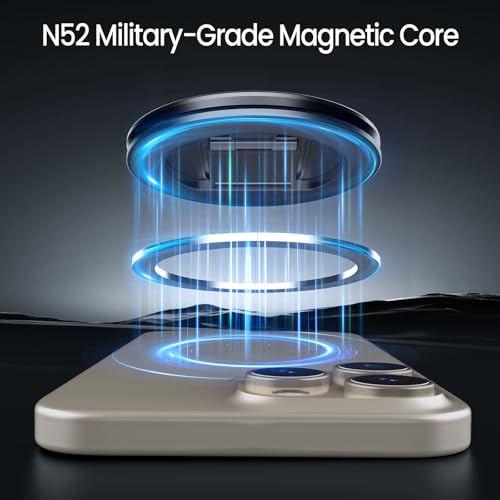 Support Téléphone MagSafe Compatible iPhone 14 13 Pro Max Nillkin Handy Ring - 3