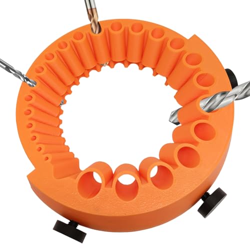 Aiguiseur de Foret, Handheld Drill bit Sharpener, Outil D'affûtage de Foret, Ajusteur du Bit de Perceuse pour Broyeur, Drill bit Sharpener Pour Meuleuse de 125MM de 3...