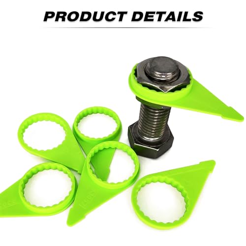 Image of Loose Wheel Nut Indicator for 33MM Lug Nuts,Green (Pack of 100)