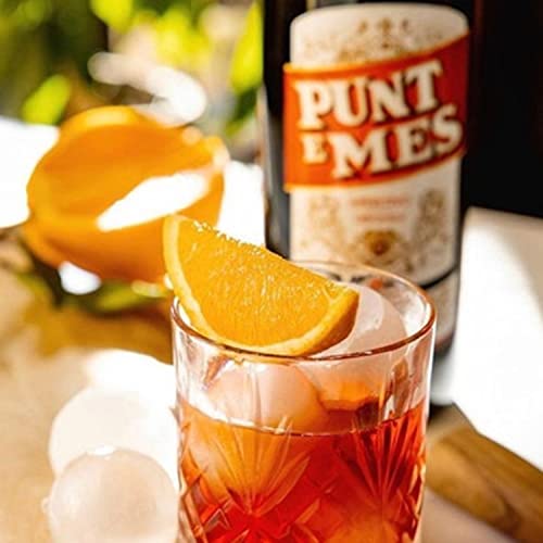 Fernet Punt E Mes Vermouth 16% (1 x 0,75l) | Süßlicher Wermut veredelt mit Bitterlikör | Der Aperitif-Klassiker Italiens
