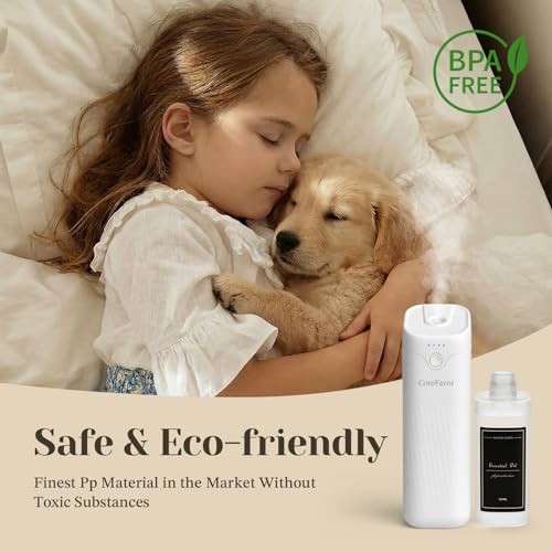 Difusor aromático eléctrico portátil sin agua 120 ml miniatura 4