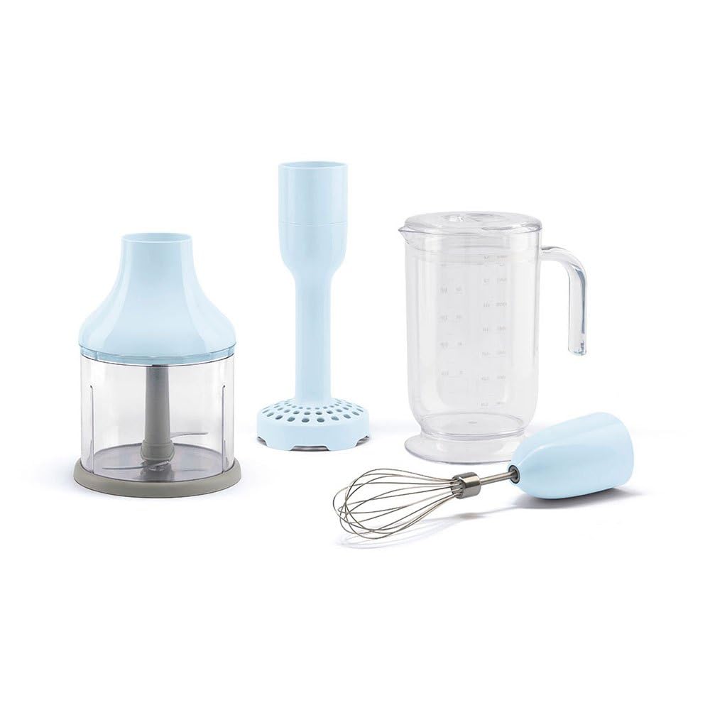 Amazon.com: Smeg HBAC11PB Accessories Hand Blender Set of 4 Pastel