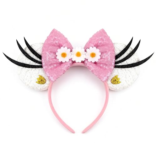 bianbaistar Beauty Ears Head Band Daisy Mouse Ears...