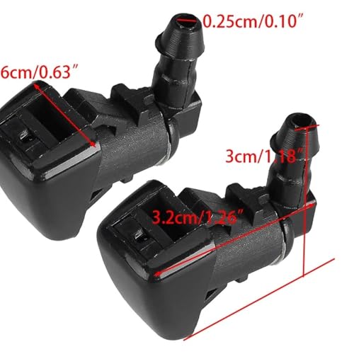 Gicleur de lave-glace avant pour Ford Edge 2011-2015 - 3