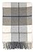 Produktbild JOWOLLINA Extra feine Merinowolle/Kaschmir (Cashmere) Plaid 140x200 cm Beige, kariert