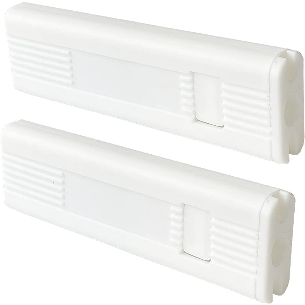 Cord Weight Spare 2pcs for Vertical Blind, Roller Blinds Window Shutter White Plastic Safety Handle Tensioner Device Blinds Accessories