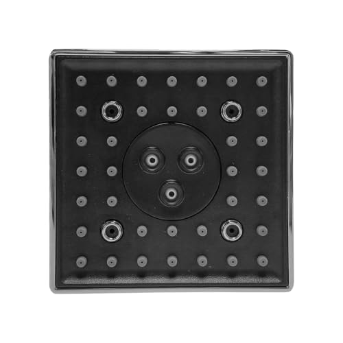 Image of SEABIRD ABS AutoSwitch 4x4 Inch Shower Head | 3 Modes: Rain, Dancing & Mist | Auto Mode Change via ON /OFF Works Only with 3 Bar Water Pressure or Pump | Low Pressure May Cause Single /Mixed Modes