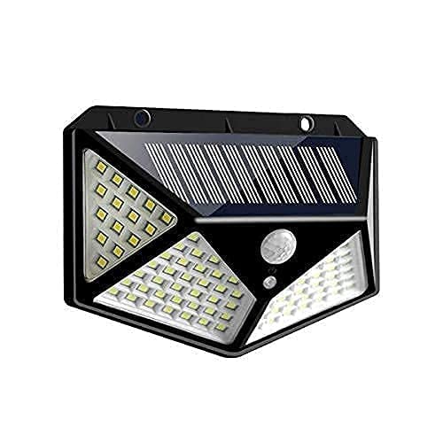 Siddhi Vinayak Enterprise 100 LED Solar Motion Sensor Light Outdoor Waterproof, Solar Security Wall Light with 3 Lighting Modes, PIR Sensor Lamp for Garden, Garage, Pathway & Deck-picture-20