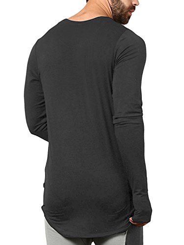 Image of Pause Men's Solid Slim Fit T-Shirt