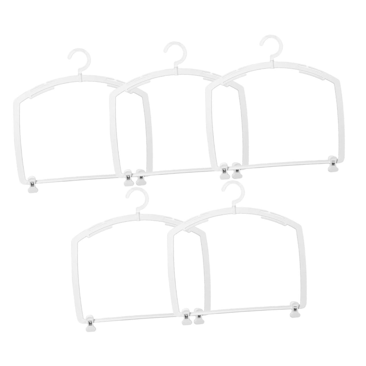 Ciieeo 5pcs Bikini Hanger Swimwear Display Hangers for Closet Organization for Fashion Retail and Home Use