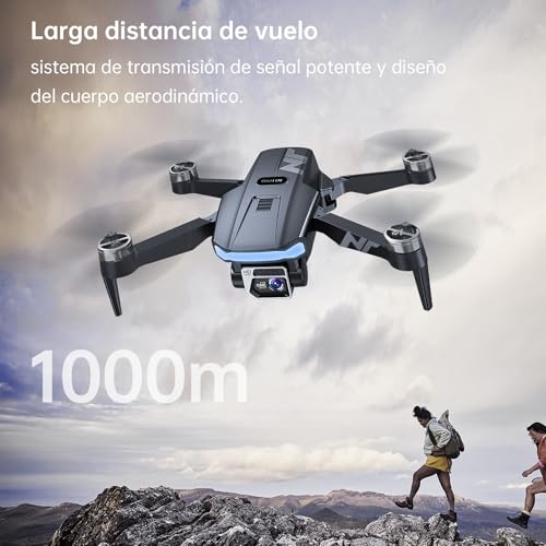 Miniatura 6 de Dron GPS con Cámara 4K HD para Adultos - NAFYRE N11 PRO: 90 min de vuelo, seguimiento automático, retorno autónomo, motor sin escobillas, transmisión 5G FPV - Ideal para principiantes