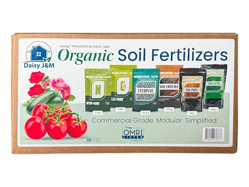 Daisy J&M All Purpose Organic Soil Fertilizer Kit