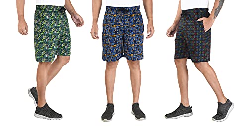 Image of Lyril Stylo Printed Bermuda Shorts (Pack of 3)