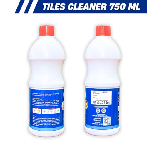Image of Tile Cleaner (Pack of 2) | Ceramic, Marble, Granite Cleaner | Surface Cleaner Liquid & Tile Stain Remover | Bathroom Floor | 1 + 1