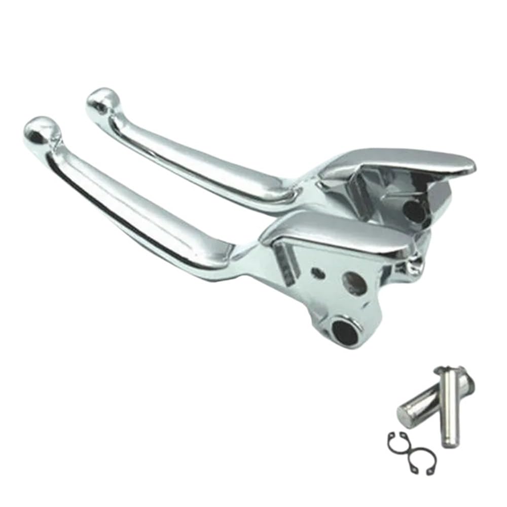 Yzwhkl Silver Brake Handle Lever Motorcycle Clutch Brake Levers Handlebar For Flhr 2014-Up For Road King For Glide Fltr For Touring 2008-2013