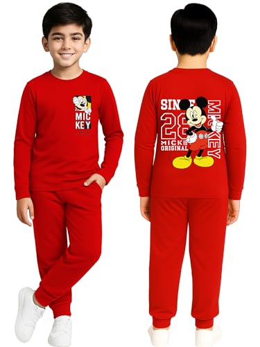 Image of Kuchipoo Disney Boys Mickey Mouse T-Shirt and Jogger Set