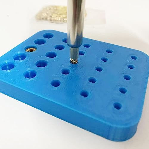 Image of Heat Set Insert Tip for M2.5 with Qty 100 M2.5 Inserts.3D Printing Accessories.Compatible with Weller SP40NUS /Hakko FX-888D /900M and T18 Irons, Soldering Iron Tips for Threaded Inserts 
