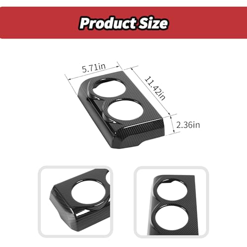 JeCar Cover Trim Portavasos Para Ford F150 2009-2014 miniatura 6