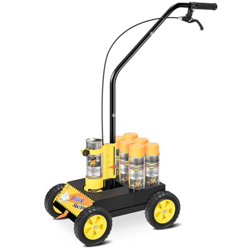 Parking Lot Striping Machine, Playing Field Striping Line Marking Machine, Compatible with...