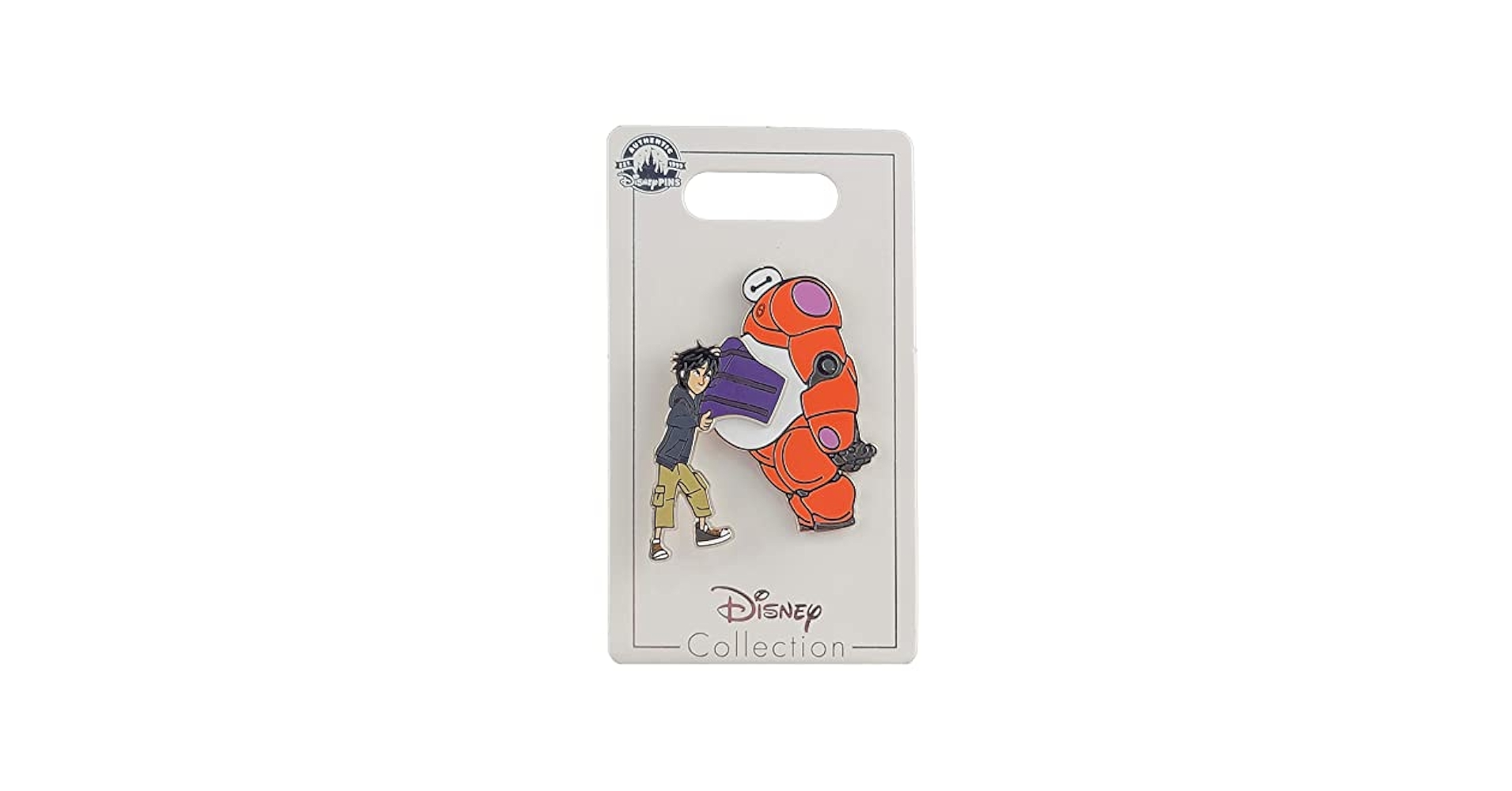 海外　ディズニー　ベイマックス　BIGHERO6 タダシ　ピンズ Disney Big Hero Six 2022 BayMax And Tadashi Hamada And Pin
