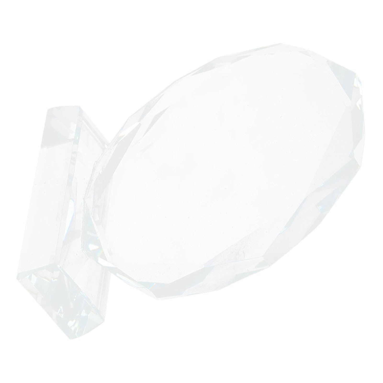 UKCOCO Trofeo de Cristal para Reconocimiento Profesional Placa de Premios de Cristal Transparente Acabado Detallado y Diseño Elegante, Adecuado para Ceremonias Corporativas y Eventos