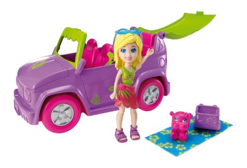 Mattel Polly Pocket Drive 'N Slide Vehicle