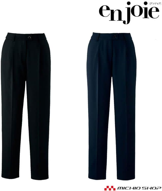 Amazon | [アンジョア] 事務服 制服 テーパード パンツ 72093