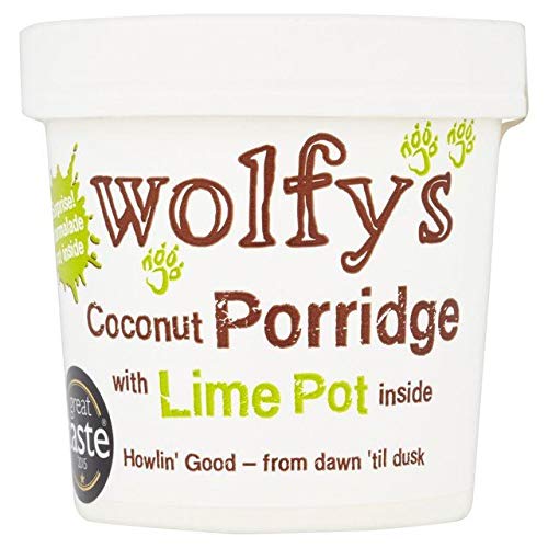 Wolfy's Coconut & Lime Porridge Pot - 110g (0.24 lbs)
