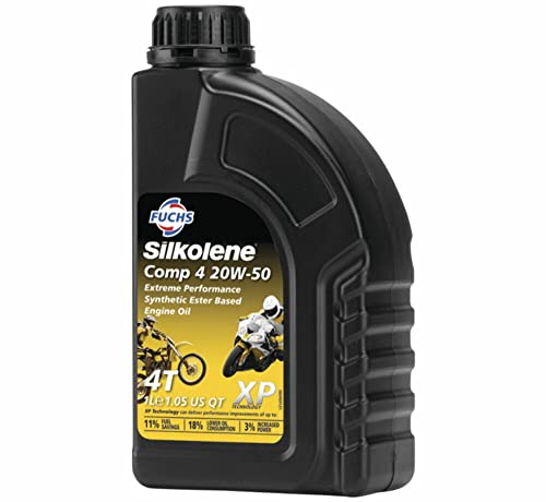 Silkolene - Silkolene - COMP 4 20W-50 XP - Huile Moteur 4T XP Technologie - 1L