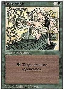 Magic: the Gathering - Regeneration - Revised Edition