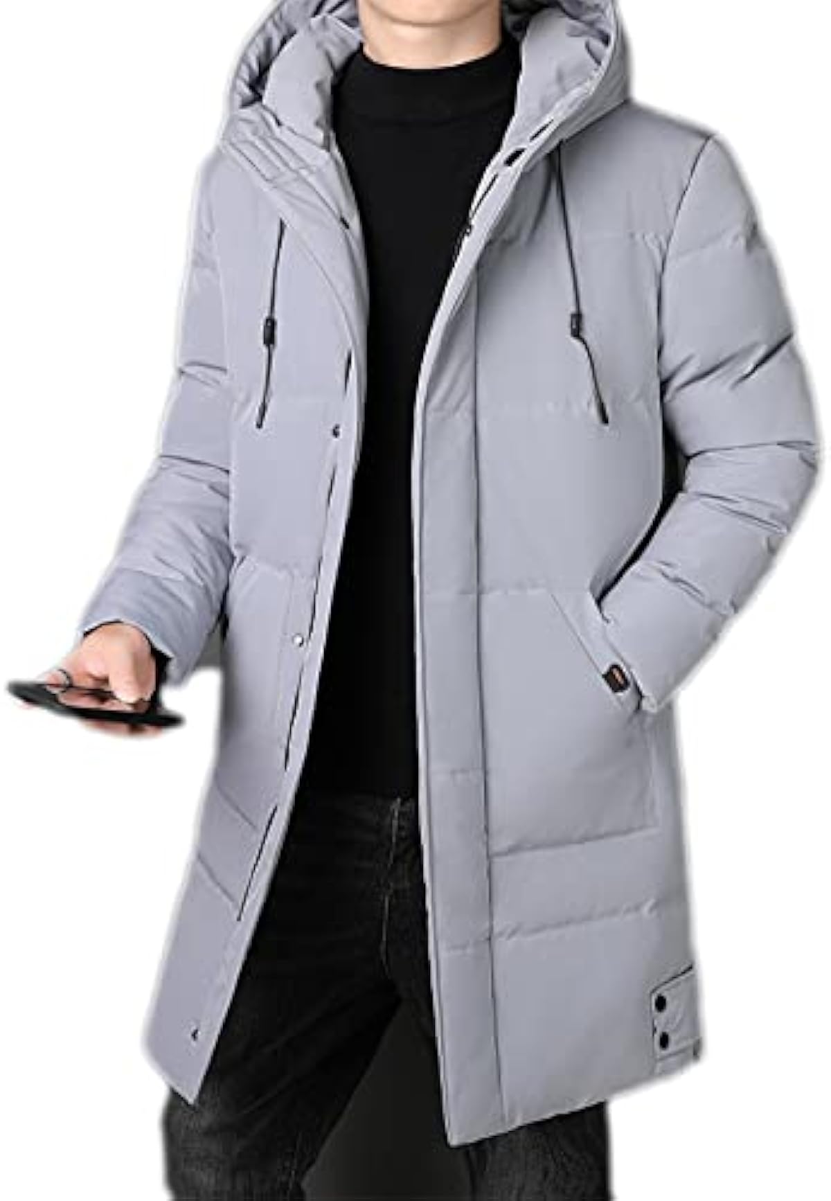 新販売店 ダウンジャケット ダウンコートメンズ ロング丈 ジャケット ハイネック 大きいサイズ コート 冬アウター 無地 防風 グレー アウトドア 厚手 3xl 防寒ダウンジャケット コート メンズ 軽量ジャケット 紳士 男性 冬物 冬服 コート30代40代50代 安い卸売り