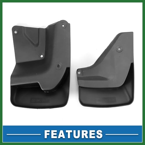 Image of Motoforti Mud Flap Splash Guard with Mount Accessories Front & Rear Side Mud Guard for Toyota HIACE 2012-2018 (Set of 4) Long-lasting