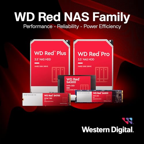 Western Digital 8TB WD Red Plus NAS Internal Hard Drive HDD - 5640 RPM, SATA 6 Gb/s, CMR, 128 MB Cache, 3.5" - WD80EFZZ by Western Digital - Image 5
