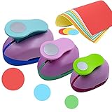 Craft Paper Punch, Scrapbooking Paper Punches Handmade Craft Hole Punch, Craft Punch Shapes Circle...