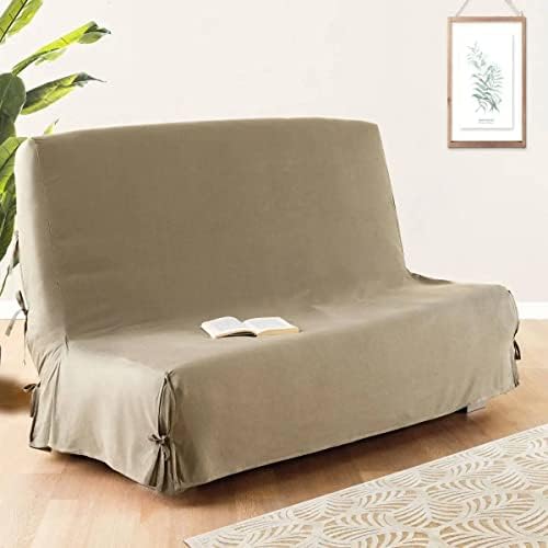 Atmosphera Sofa bed cover - 100% cotton - Colour CREAM