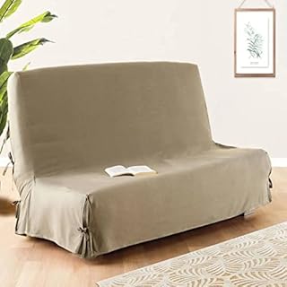 Atmosphera Sofa bed cover - 100% cotton - Colour CREAM