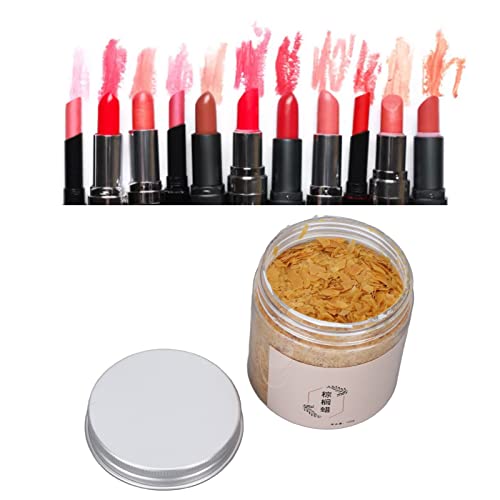 Cera de carnaúba, cera de palma segura 100g para laboratório de cosméticos em casa